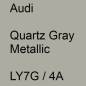 Preview: Audi, Quartz Gray Metallic, LY7G / 4A.